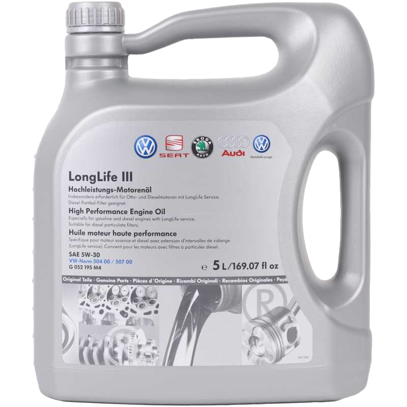 Моторное масло VAG Longlife III 5W-30, 5л